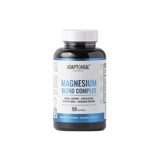 MAGNESIUM BLEND COMPLEX con Glicinato + Citrato + Malato + Vitamina B6 - 90 Caps