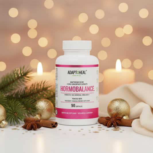 HORMOBALANCE con adaptógenos para el equilibrio hormonal femenino - 90 Caps