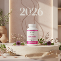 HORMOBALANCE con adaptógenos para el equilibrio hormonal femenino - 90 Caps