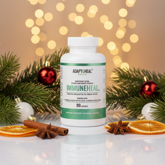 IMMUNEHEAL con adaptógenos para fortalecer el sistema inmunológico - 90 Caps