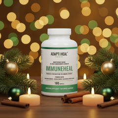 IMMUNEHEAL con adaptógenos para fortalecer el sistema inmunológico - 180 Caps