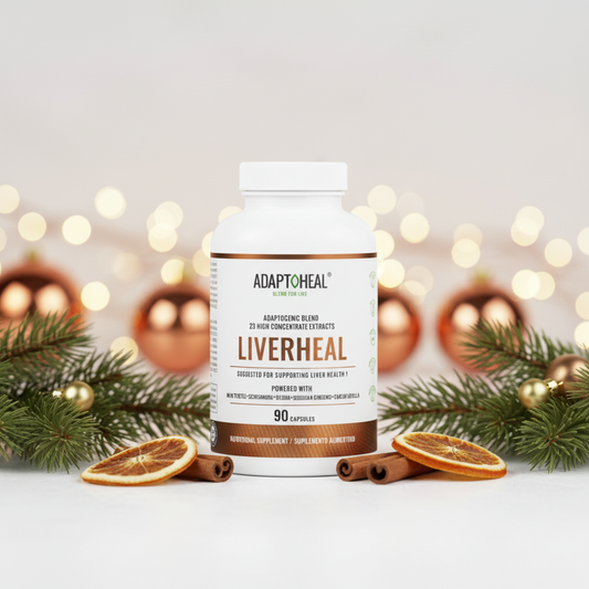LIVERHEAL con adaptógenos para la salud del hígado - 90 Caps