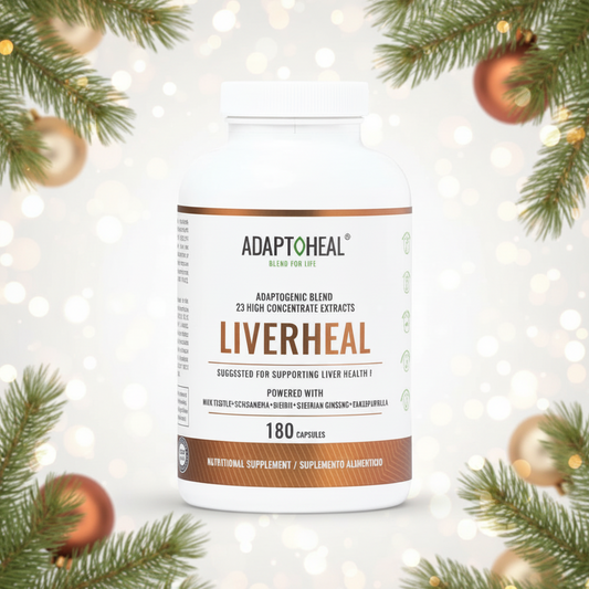 LIVERHEAL con adaptógenos para la salud del hígado - 180 Caps