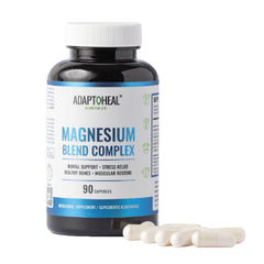 MAGNESIUM BLEND COMPLEX con Glicinato + Citrato + Malato + Vitamina B6 - 90 Caps