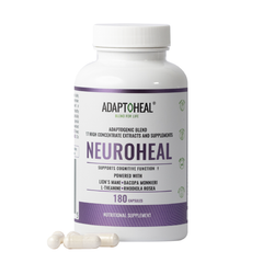NEUROHEAL – Natural Cognitive Support & Nootropic - 180 Capsules