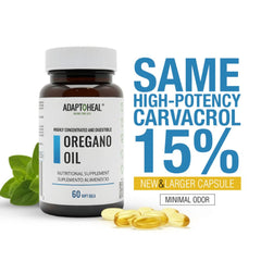 OREGANO OIL Natural Oregano Oil Supplement - 60 Caps