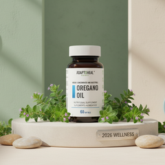 OREGANO OIL Suplemento natural de aceite de orégano - 60 Caps