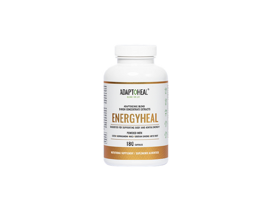 ENERGYHEAL 180 Caps | Mezcla Adaptogénica para Vitalidad y Energía Diaria