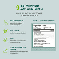 adaptógenos para el sistema hormonal femenino