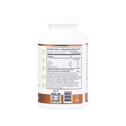 liverheal - información nutricional