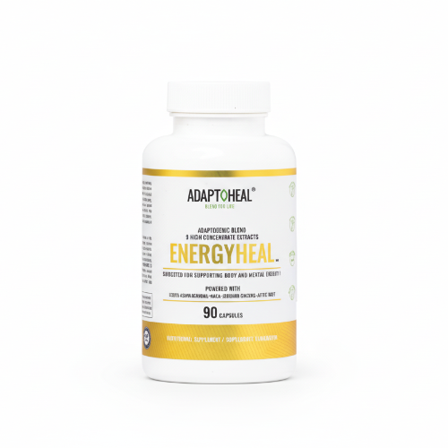 ENERGYHEAL 90 Caps | Adaptogenic Blend for Daily Vitality and Energy