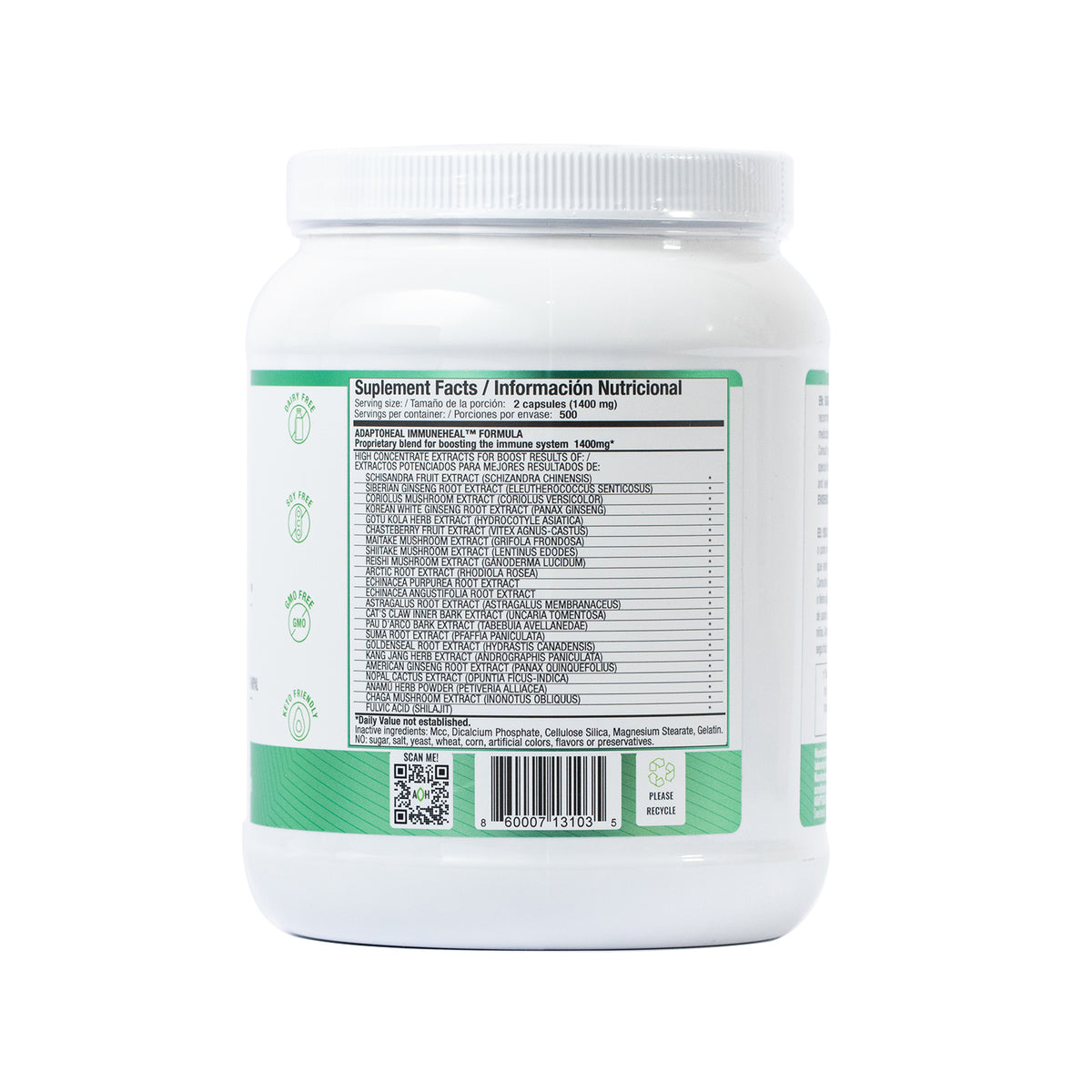 IMMUNEHEAL 1000 Caps | Adaptogen Blend for Immune Health