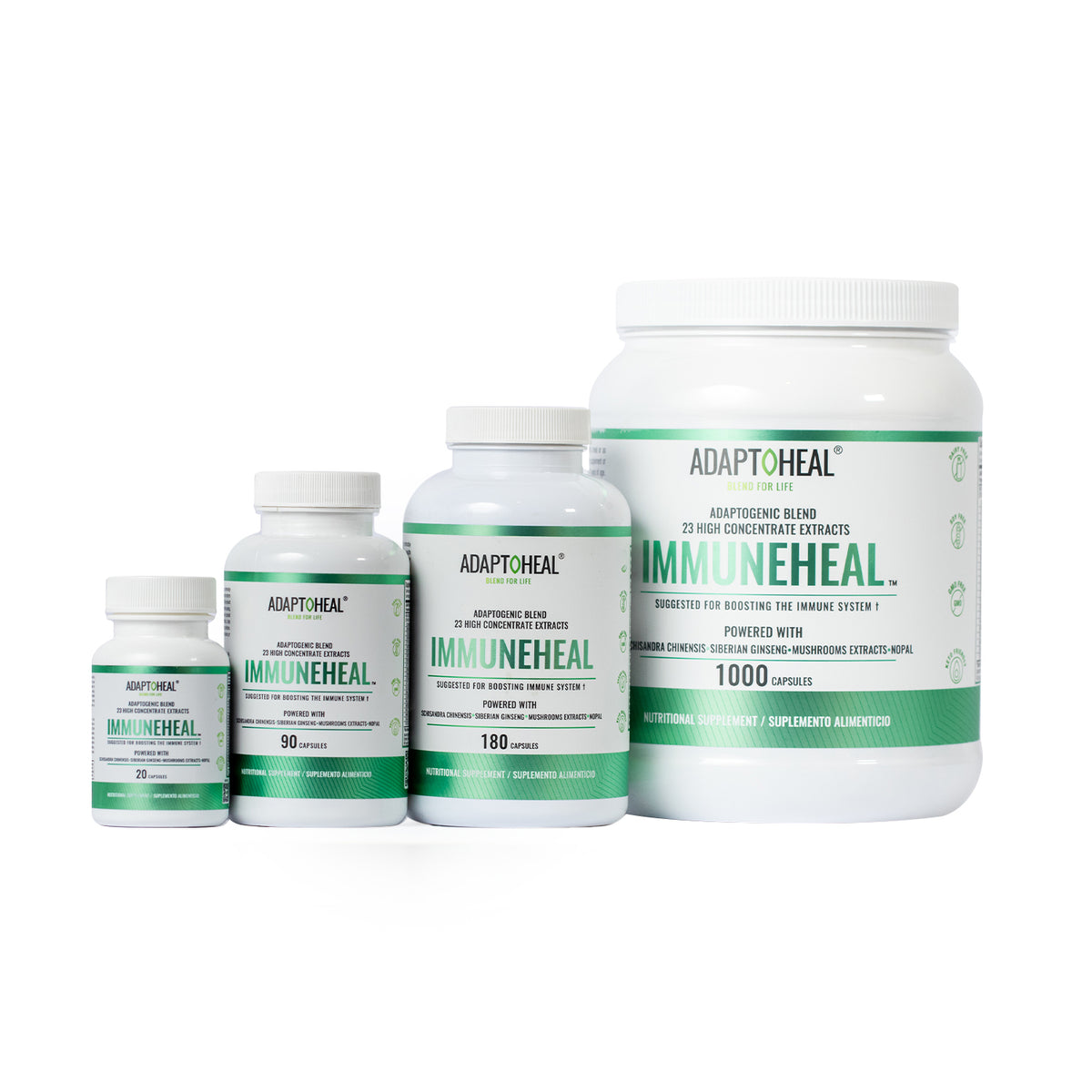 IMMUNEHEAL 1000 Caps | Adaptogen Blend for Immune Health