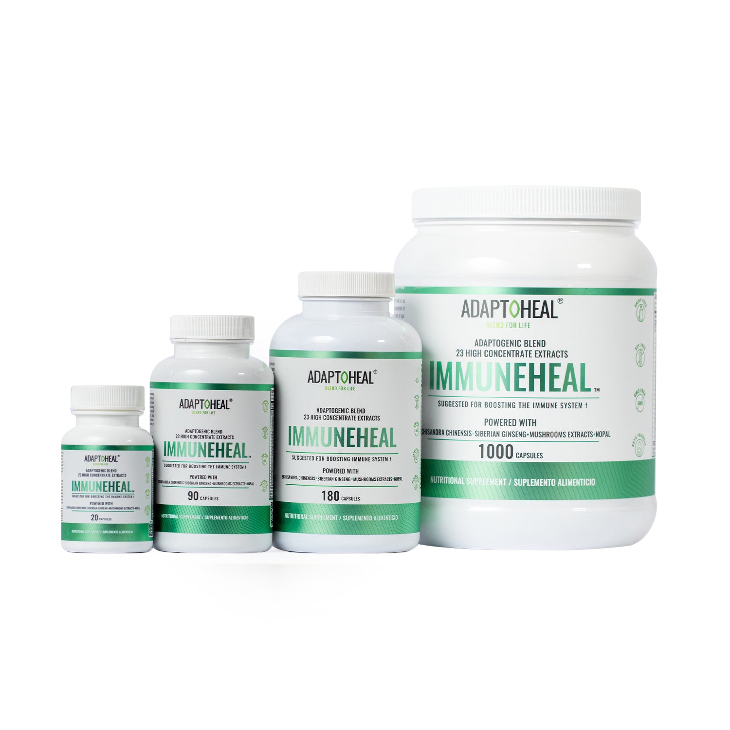 IMMUNEHEAL 1000 Caps | Adaptogen Blend for Immune Health