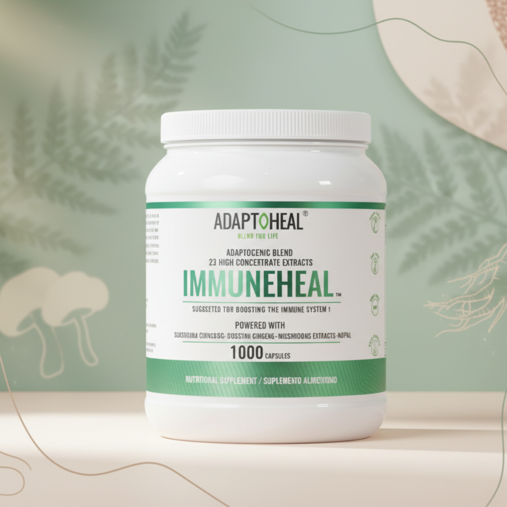 IMMUNEHEAL 1000 Caps | Adaptogen Blend for Immune Health