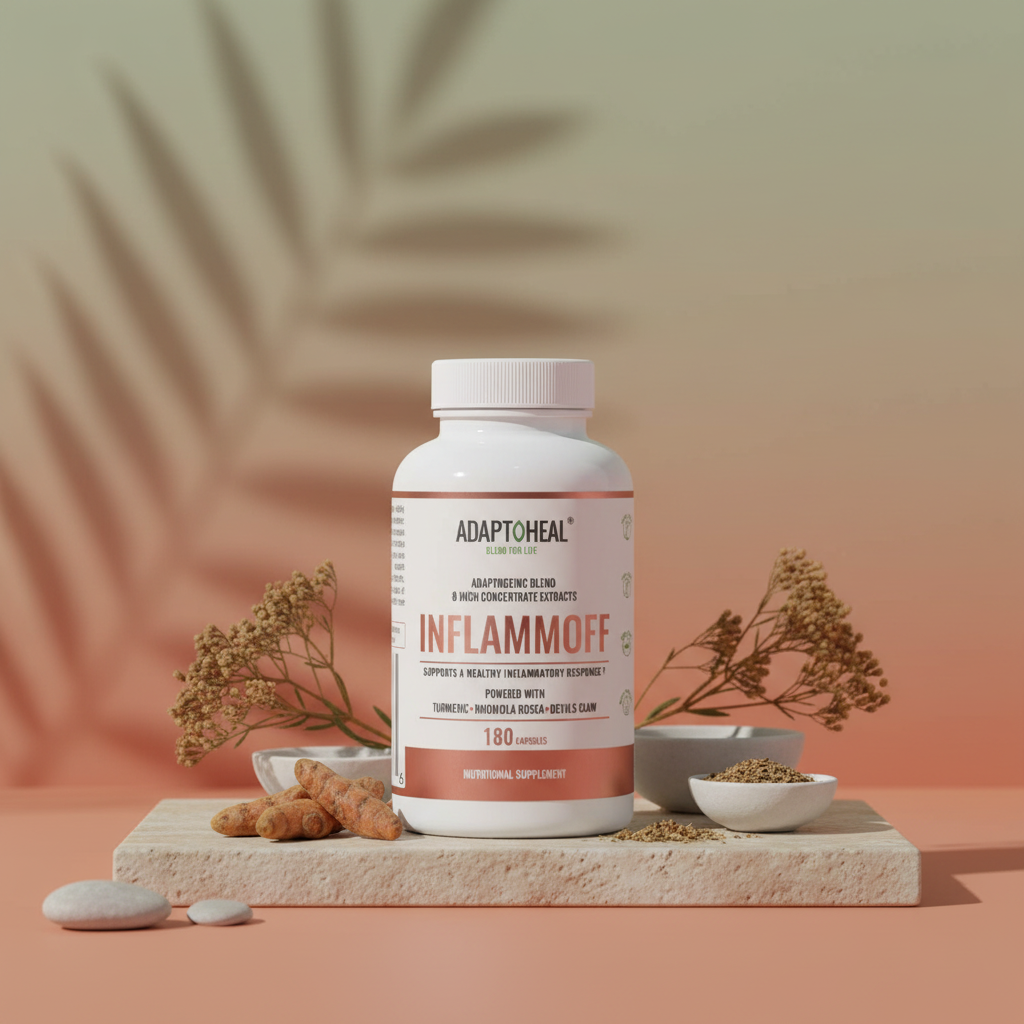 INFLAMMOFF 180 Caps | Natural supplement for joint and muscle comfort