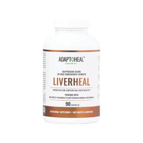 LIVERHEAL con adaptógenos para la salud del hígado - 90 Caps
