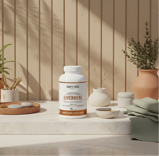 LIVERHEAL con adaptógenos para la salud del hígado - 90 Caps