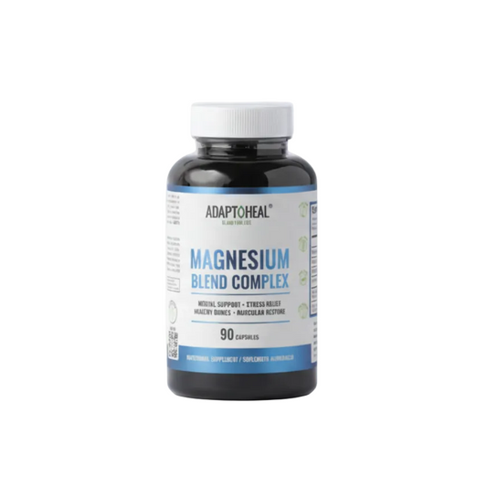 MAGNESIUM BLEND COMPLEX con Glicinato + Citrato + Malato + Vitamina B6 - 90 Caps