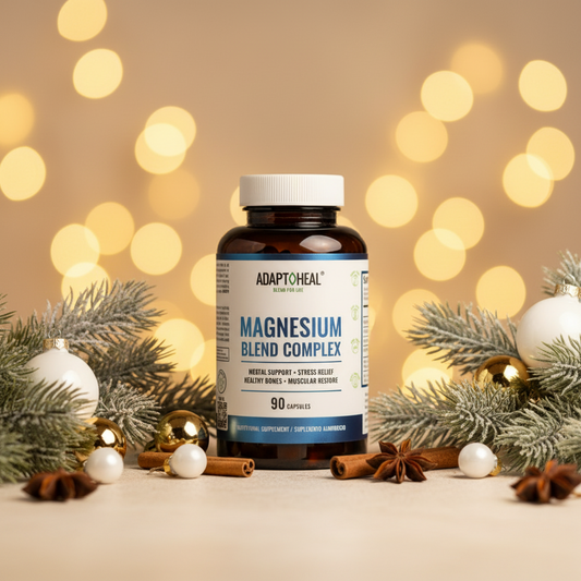 MAGNESIUM BLEND COMPLEX con Glicinato + Citrato + Malato + Vitamina B6 - 90 Caps