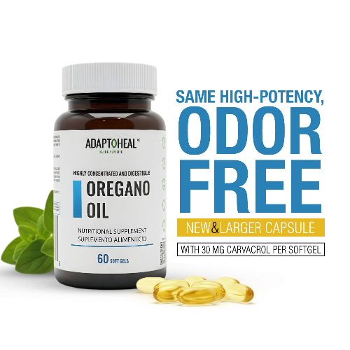 Oregano Oil Natural Supplement – 4000 mg, 60 Capsules