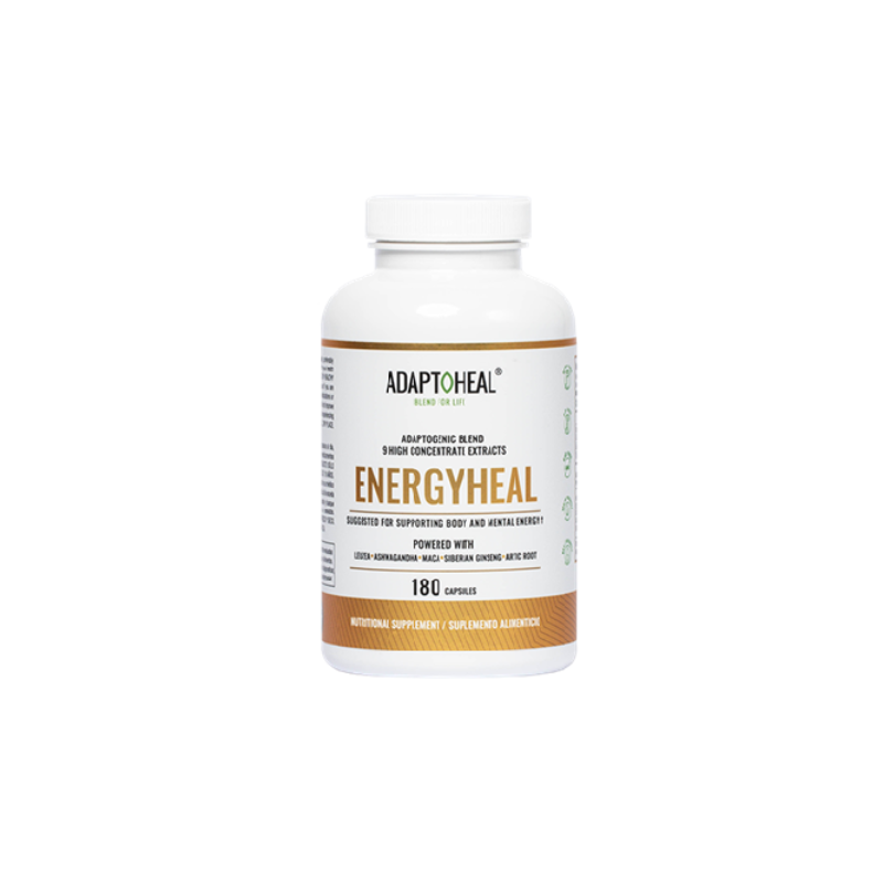 ENERGYHEAL 180 Caps | Adaptogenic Blend for Daily Vitality and Energy
