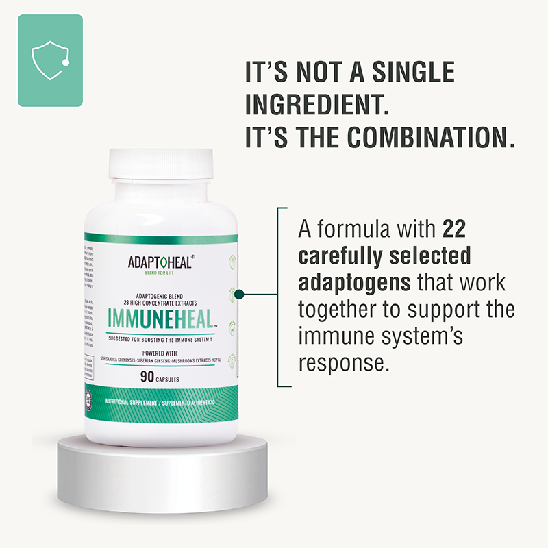 IMMUNEHEAL - Botanical Blend with Reishi, Echinacea and Ginseng