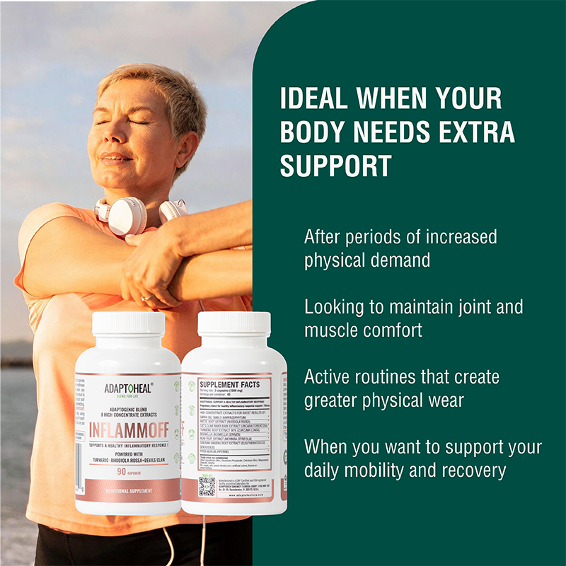 INFLAMMOFF Mezcla botánica con Cúrcuma y Rhodiola