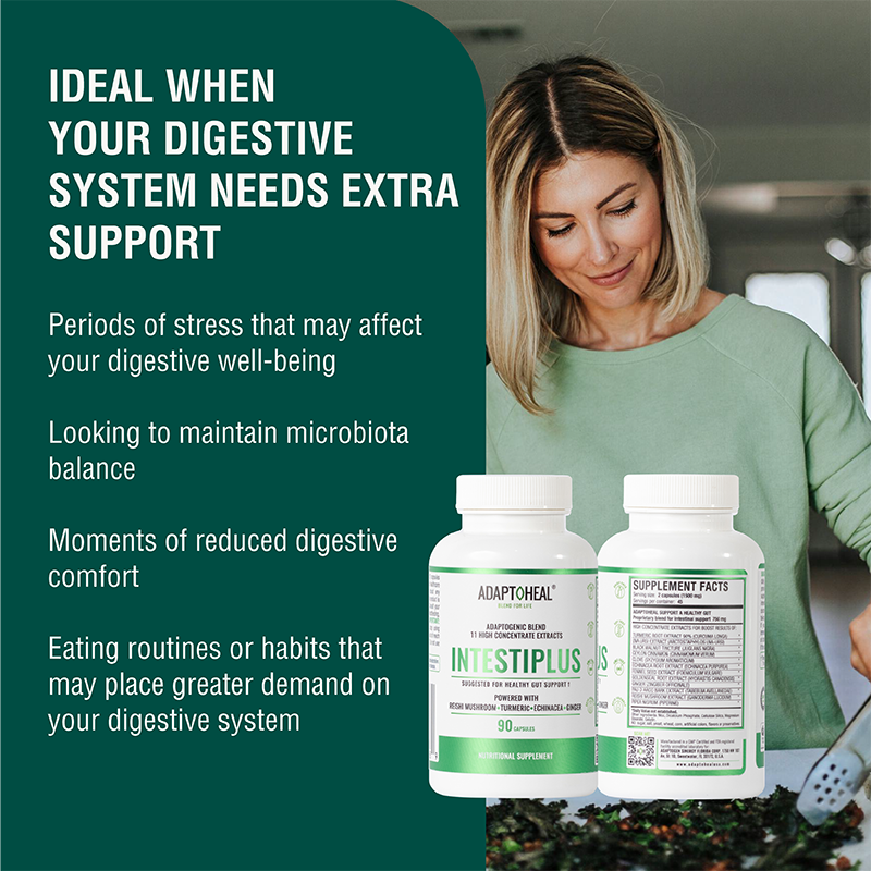 INTESTIPLUS | Botanical Blend for Daily Digestive Wellness