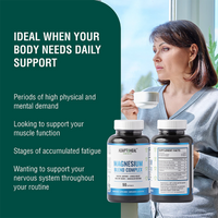 MAGNESIUM BLEND COMPLEX | Triple Magnesium Blend with Vitamin B6