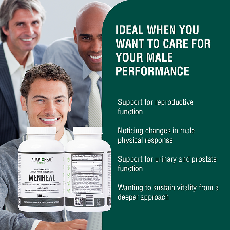 MENHEAL | Botanical Blend for Daily Male Wellness