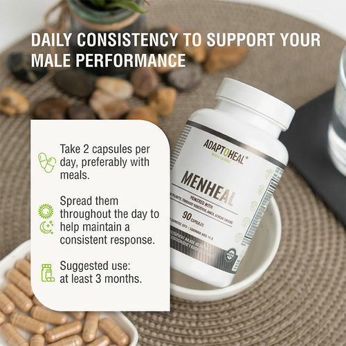 MENHEAL | Botanical Blend for Daily Male Wellness