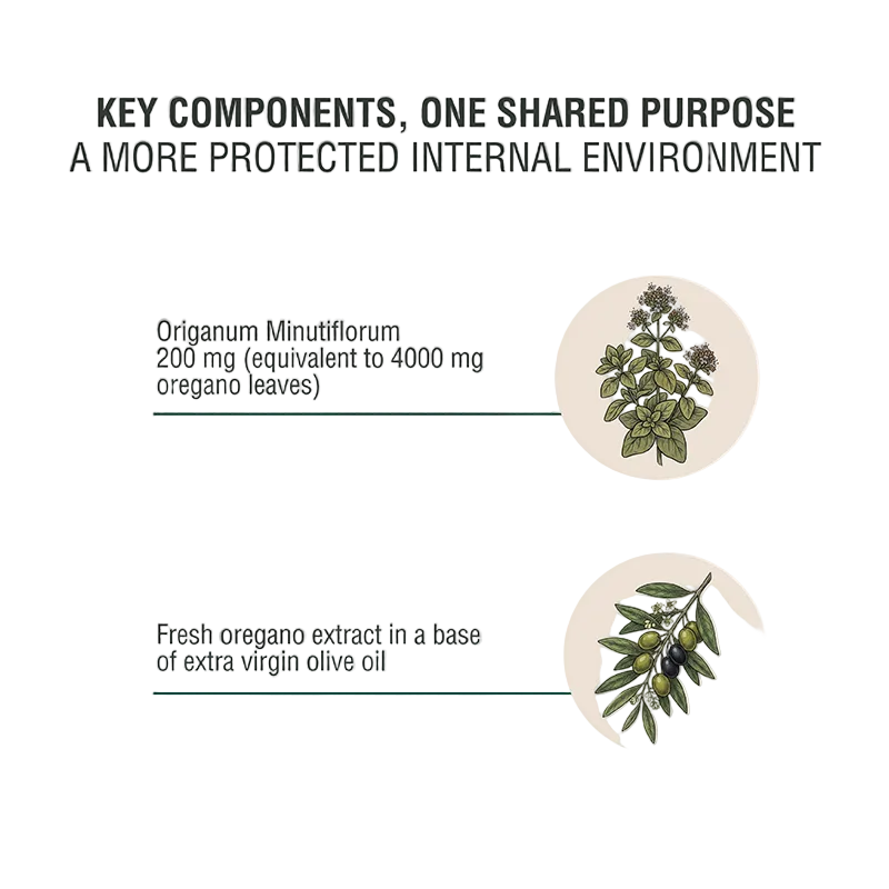 OREGANO OIL | Suplemento herbal diario con carvacrol