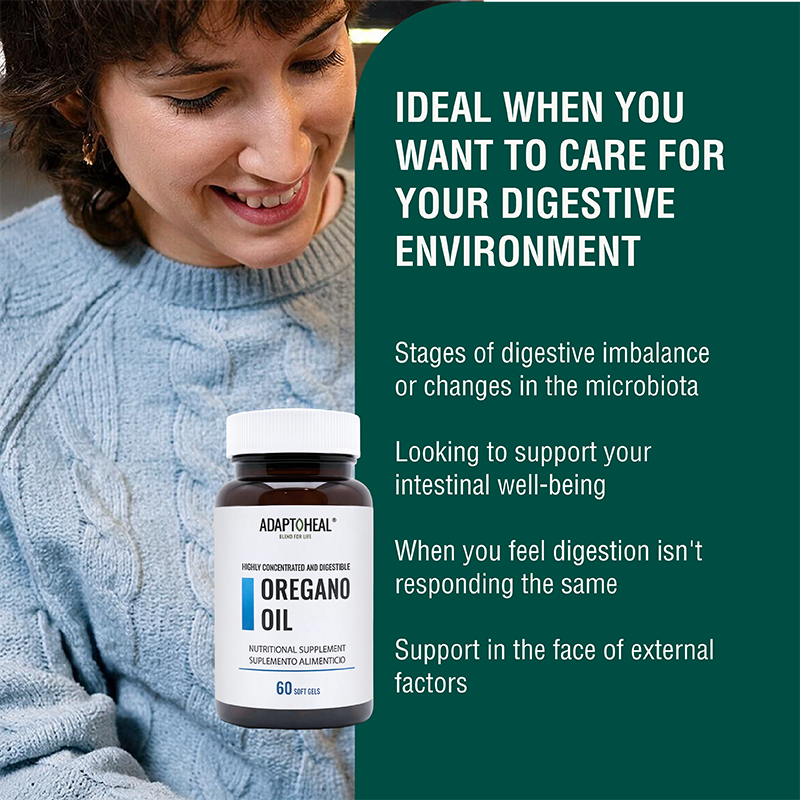 OREGANO OIL - Daily Herbal Supplement with Carvacrol