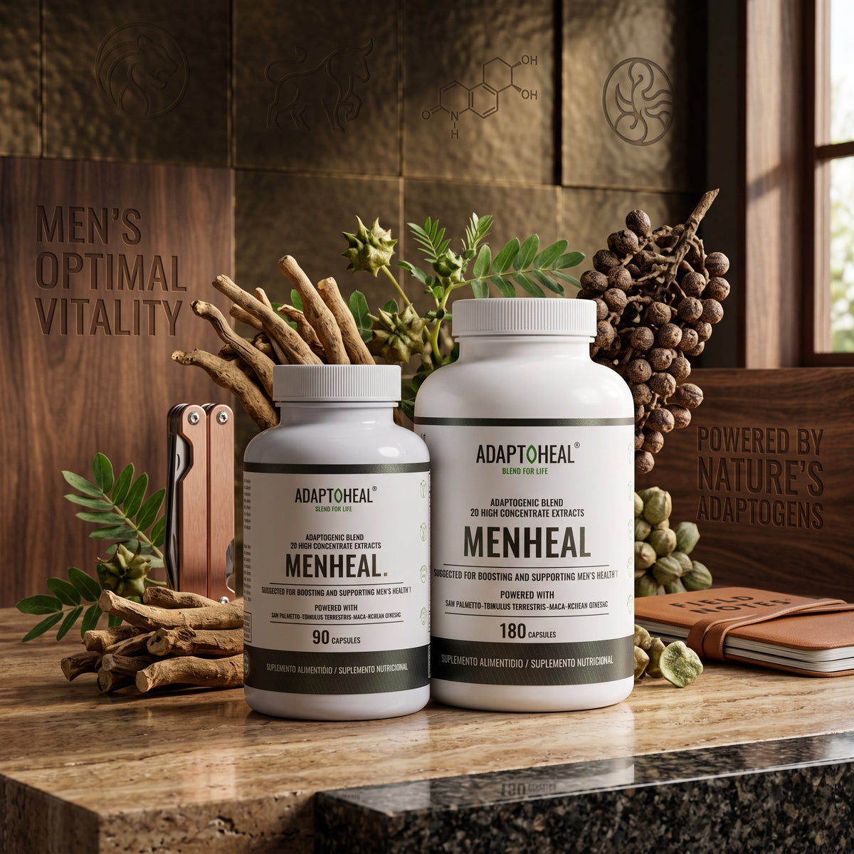 MENHEAL | Botanical Blend for Daily Male Wellness