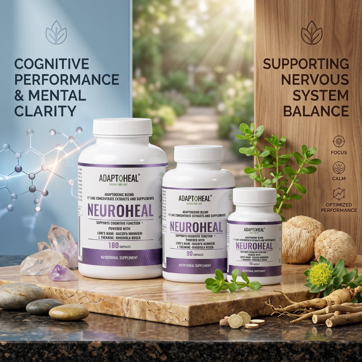 NEUROHEAL | Botanical Blend for Daily Focus