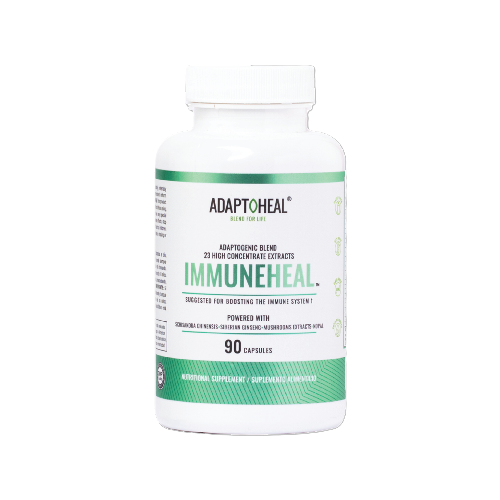 IMMUNEHEAL con adaptógenos para fortalecer el sistema inmunológico - 90 Caps