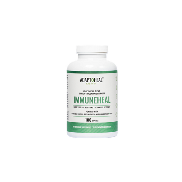 IMMUNEHEAL 180 Caps | Adaptogen Blend for Immune Health