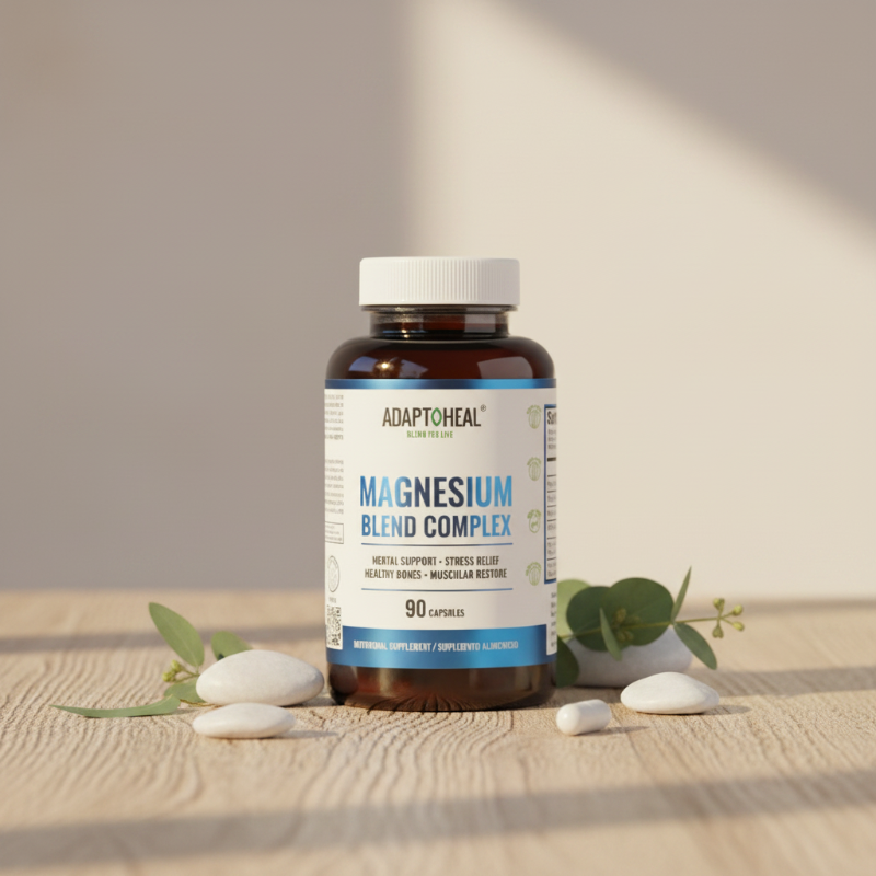 MAGNESIUM BLEND COMPLEX 90 Caps | With Vitamin B6