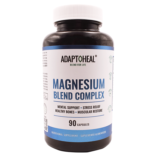 MAGNESIUM BLEND COMPLEX con Glicinato + Citrato + Malato + Vitamina B6 - 90 Caps