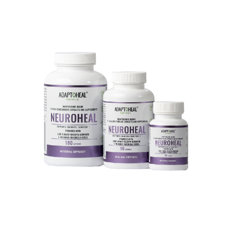 NEUROHEAL 180 Caps | Natural nootropic support for mental clarity and focus