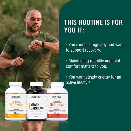 ACTIVE RESILIENCE - Natural Workout Recovery Supplements for Daily Training